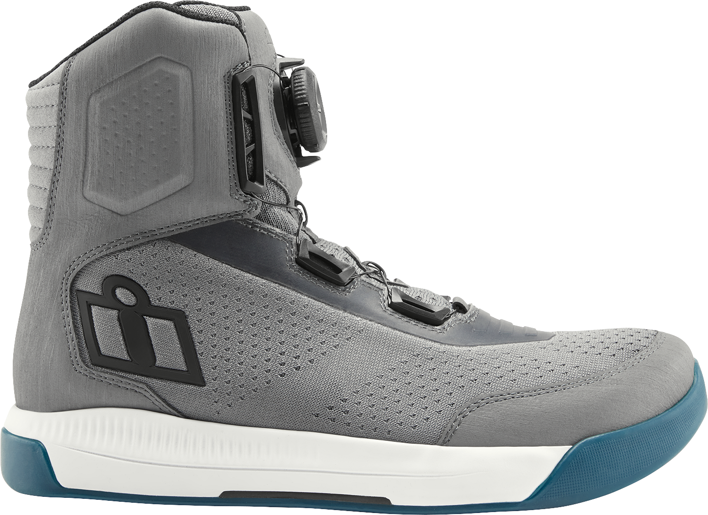 ICON Overlord™ Vented Boots - Gray - US 10.5 / EU 44.5 3403-1274