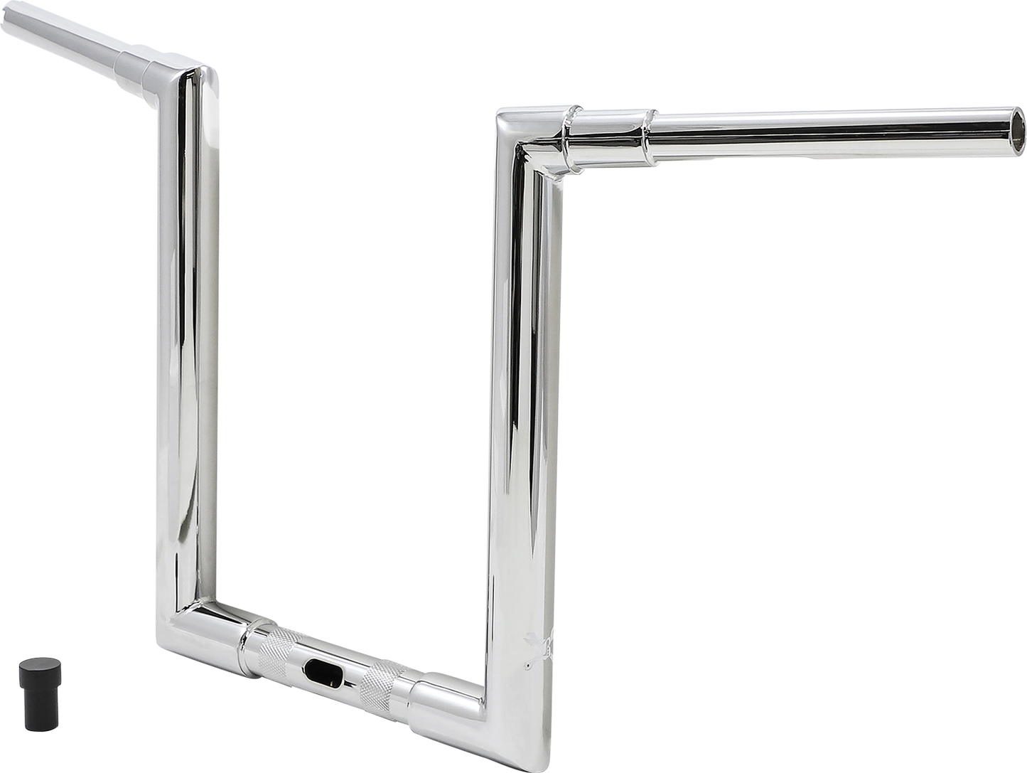 BURLY BRAND Jason Handlebar - 14" - Chrome B12-6091C