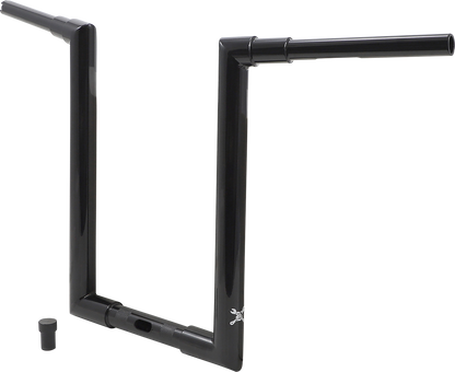 BURLY BRAND Jason Handlebar - 16" - Black B12-6092B