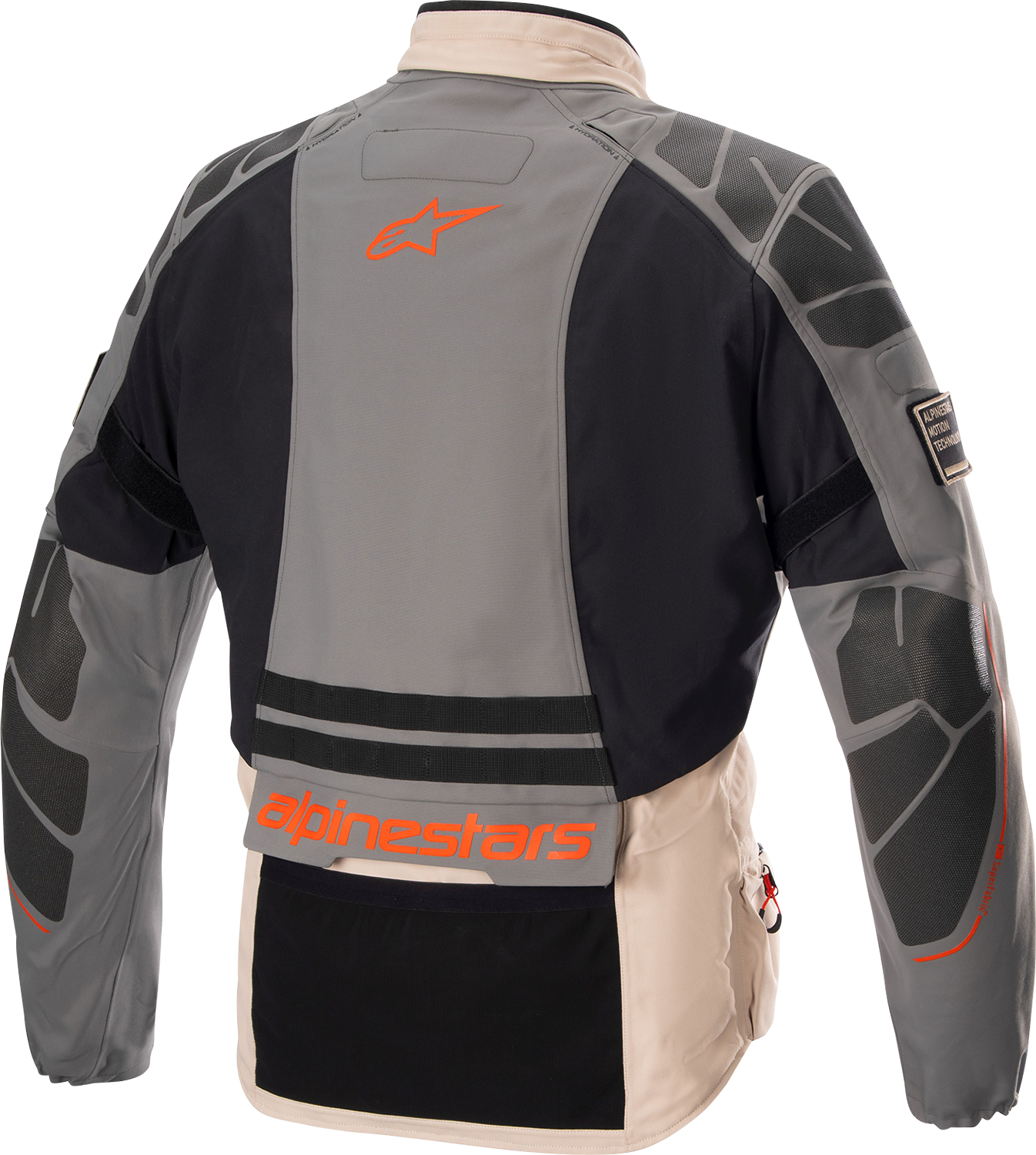 ALPINESTARS AMT-10R Drystar® XF Jacket - Fur Gray/Pale Brown/Spicy Orange - Small 3209623-9684-S