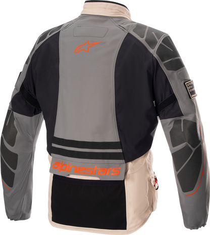 ALPINESTARS AMT-10R Drystar® XF Jacket - Fur Gray/Pale Brown/Spicy Orange - Small 3209623-9684-S