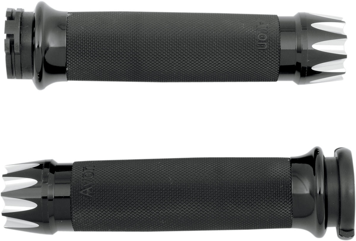 AVON GRIPS Excalibur Custom Grips - Black CC-86-ANO-EX