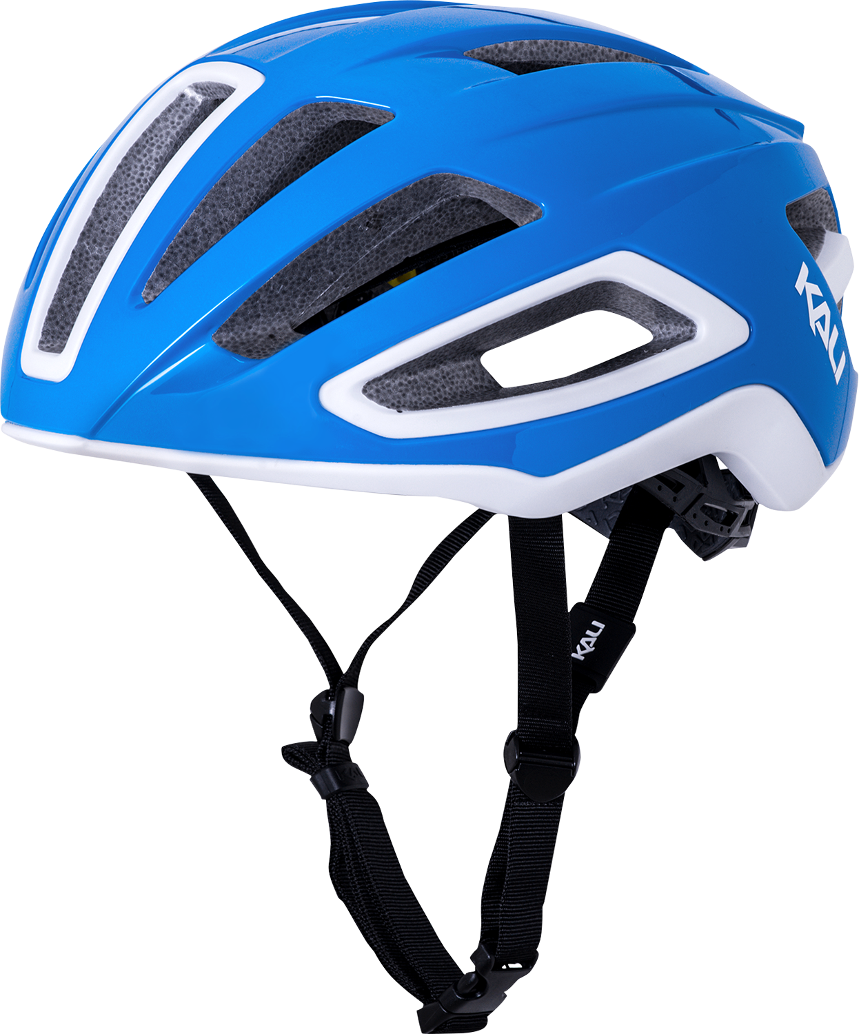KALI Uno Helmet - Gloss Blue/White - L/XL 0240921147
