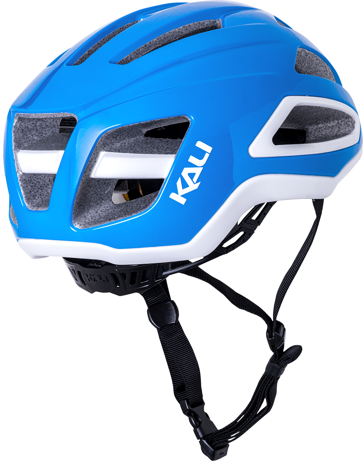 KALI Uno Helmet - Gloss Blue/White - L/XL 0240921147