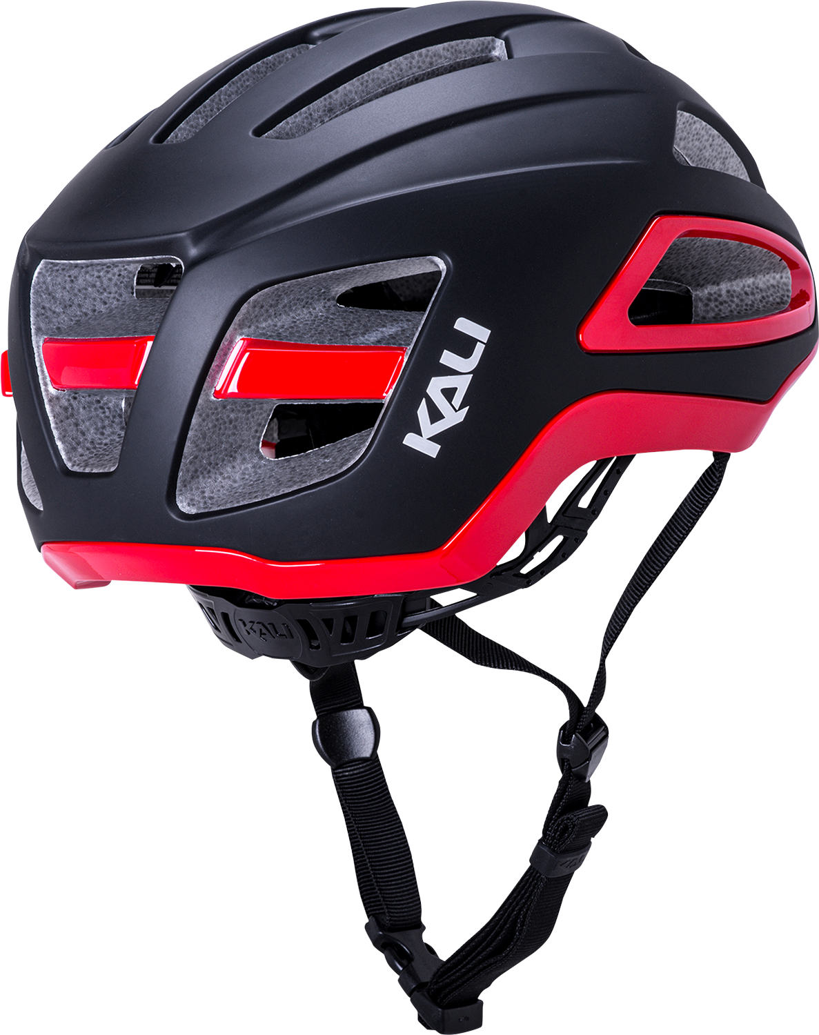 KALI Uno Helmet - Matte Black/Red - L/XL 0240921127