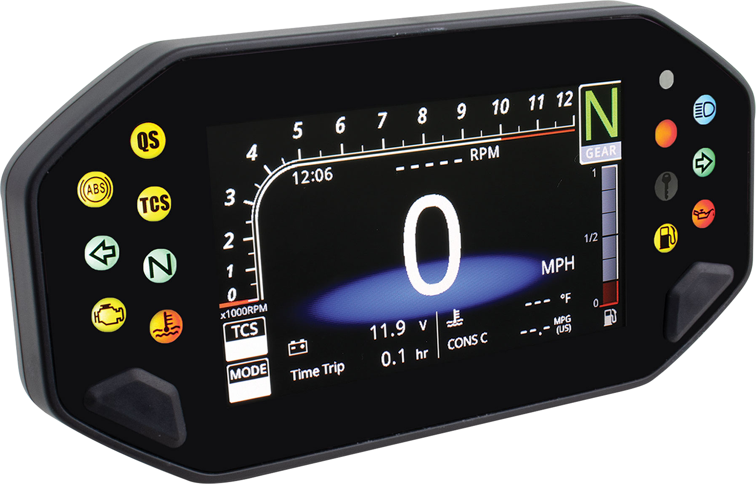 KOSO NORTH AMERICA TFT Multifunction Meter - RX-4 - Yamaha - MT-07 BA081100