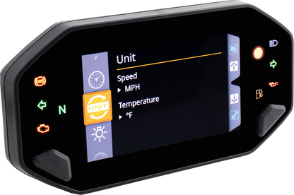 KOSO NORTH AMERICA TFT Multifunction Meter - RX-4 - Universal BA081010