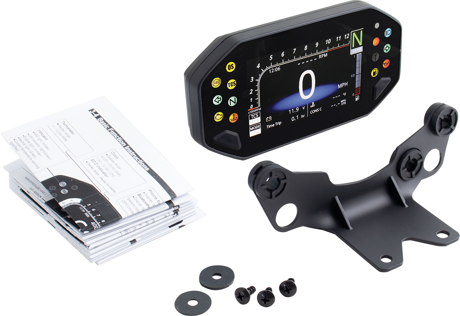 KOSO NORTH AMERICA TFT Multifunction Meter - RX-4 - Yamaha - MT-07 BA081100