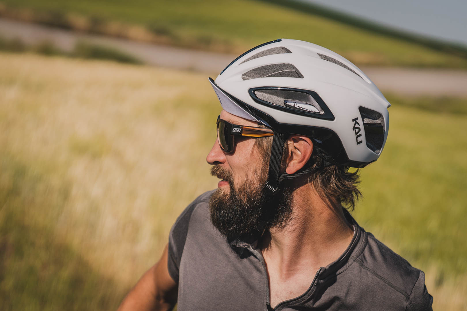 KALI Uno Helmet - Matte White/Black - S/M 0240921136