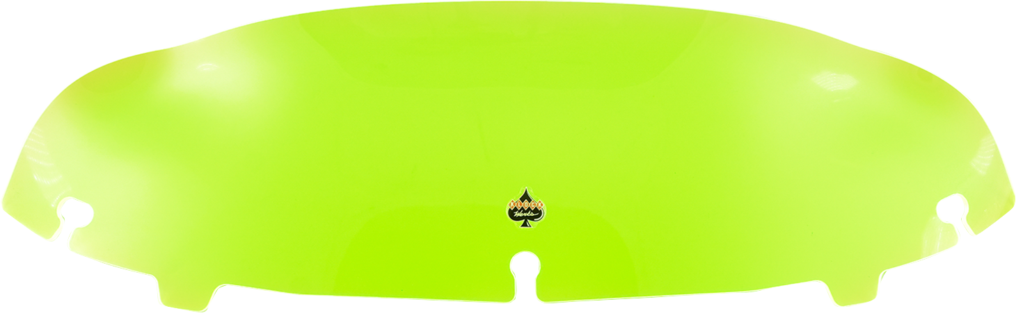 KLOCK WERKS Ice Flare® Windshield - 6.5" - Green Ice - '96-'13 FLHT/FLHX KWW-01-0641
