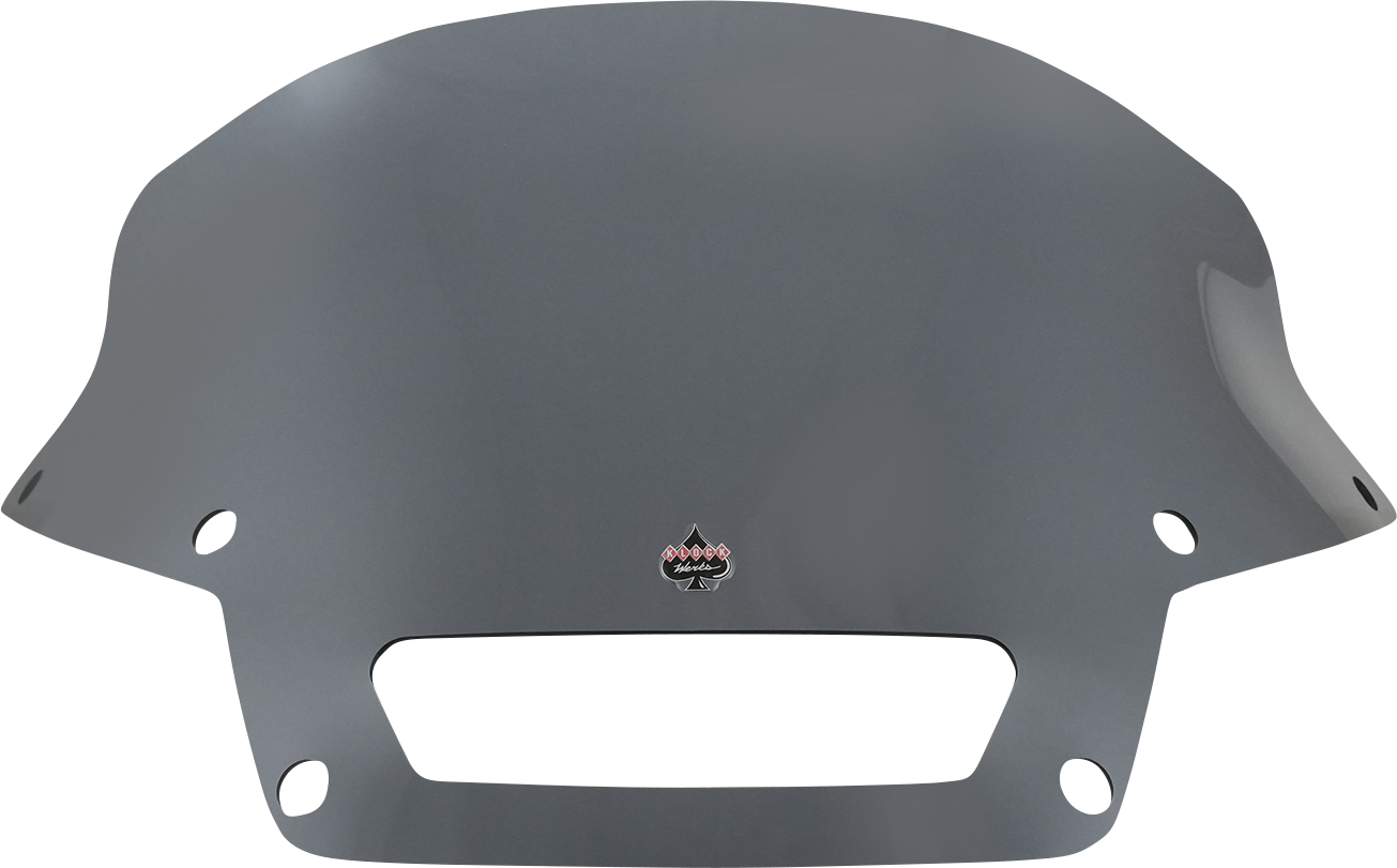 KLOCK WERKS Flare® Windshield - 6" - Dark Smoke - FXLRST KWW-02-0607-DS