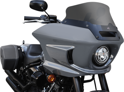 KLOCK WERKS Flare® Windshield - 6" - Dark Smoke - FXLRST KWW-02-0607-DS