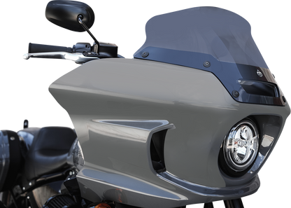 KLOCK WERKS Flare® Windshield - 6" - Dark Smoke - FXLRST KWW-02-0607-DS