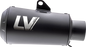 LEOVINCE Universal LV-10 Slip-On Muffler - Full Black 9746FBU