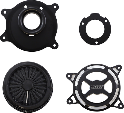 VANCE & HINES VO2 X Air Intake Kit - Black Contrast 42343