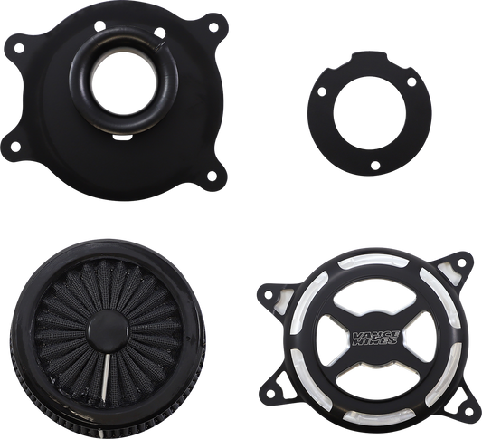 VANCE & HINES VO2 X Air Intake Kit - Black Contrast 42343