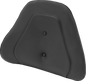 SADDLEMEN Tour-Pak® Backrest Pad Cover - Pillow Top - Black 88-11885PT