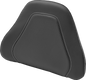 SADDLEMEN Tour-Pak® Backrest Pad Cover - Carbon Fiber - Black 88-11885CF
