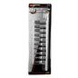 10PC MET HEX BIT SOCKET SET
