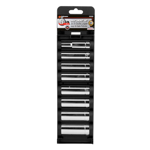 8PC 1/2" DR SAE DW SOCKET SET