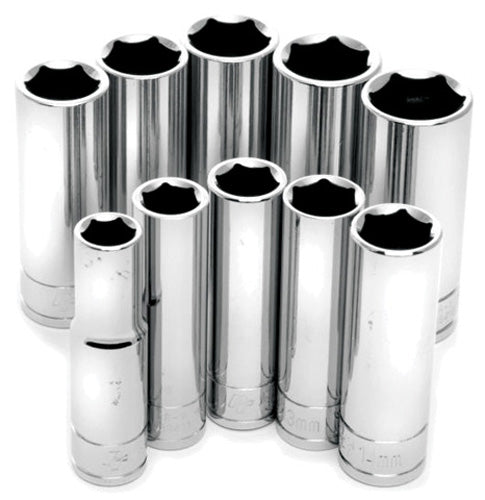 10PC 3/8" DR MET DW SOCKET SET