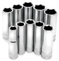 10PC 3/8" DR MET DW SOCKET SET