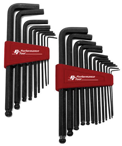 22PC SAE/MET BALL END HEX