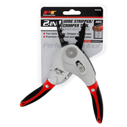 2-IN-1 WIRE STRIPPER/CRIMPER