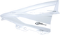 ZERO GRAVITY Double Bubble Windscreen - Clear - GSXR 6/750 16-108-01