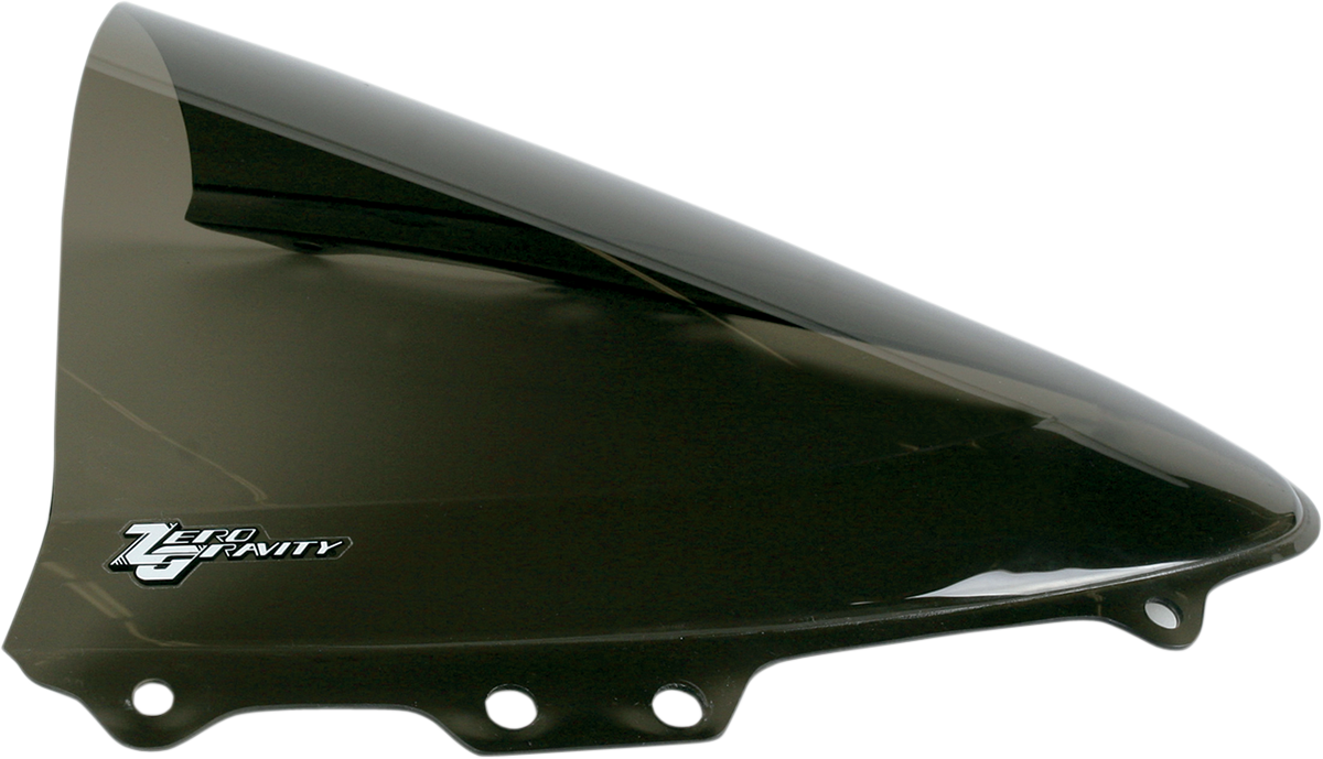 ZERO GRAVITY Double Bubble Windscreen - Smoke - GSXR 6/750 16-108-02