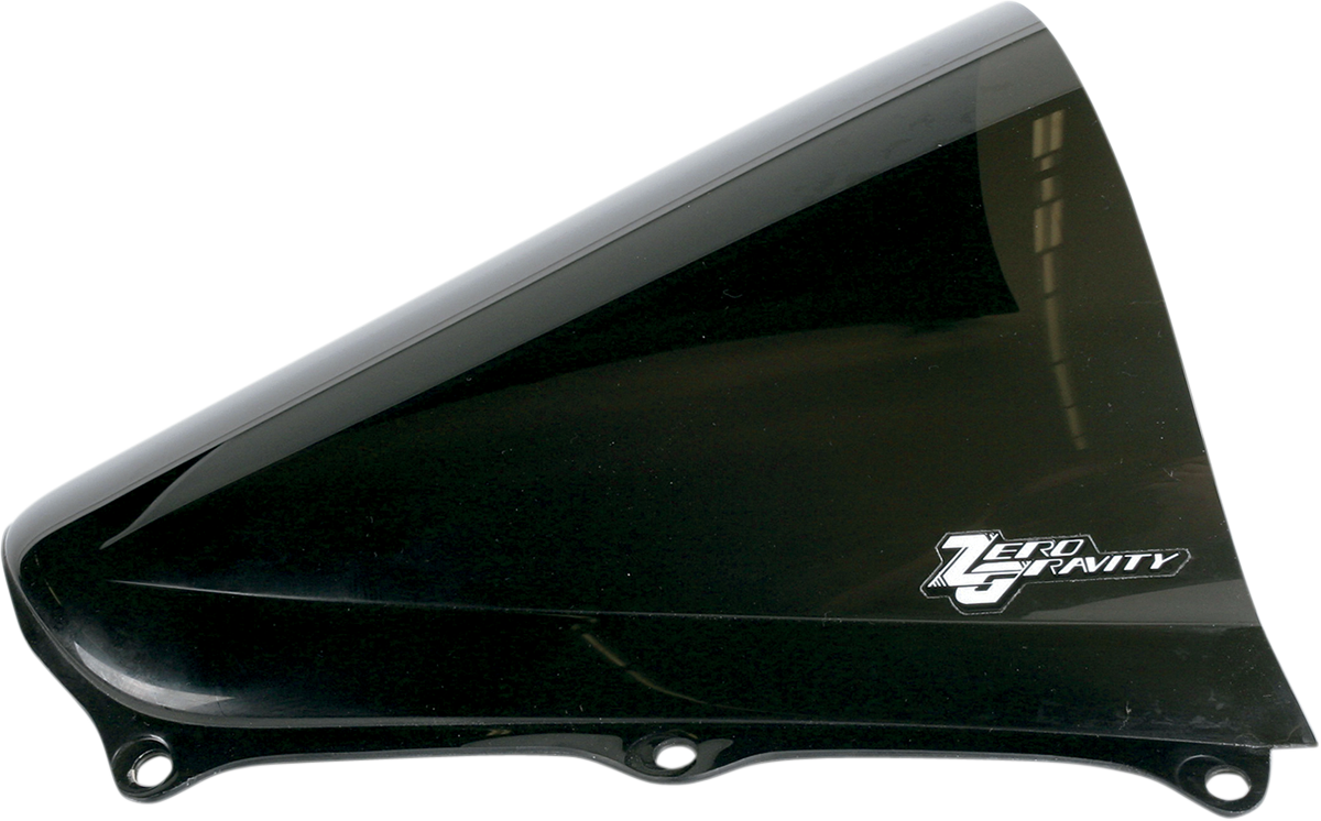 ZERO GRAVITY Double Bubble Windscreen for Honda CBR600RR (Part #16-406-19) Dark Smoke