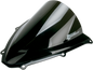 ZERO GRAVITY Double Bubble Windscreen - Dark Smoke - GSXR 6/750 16-110-19
