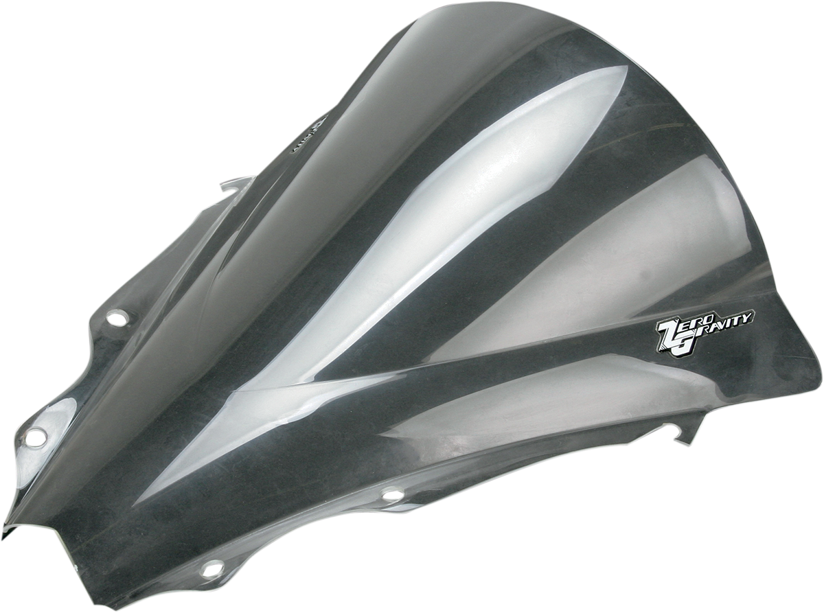 ZERO GRAVITY Double Bubble Windscreen for Yamaha YZF-R6 (Part #16-579-01), Clear
