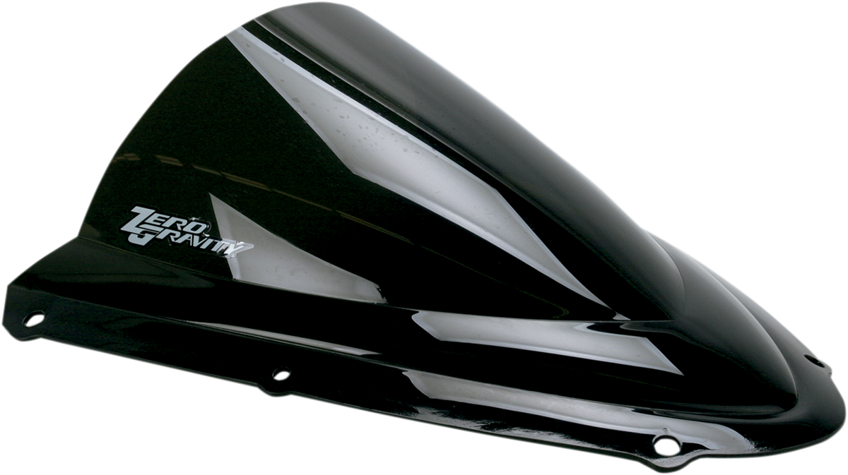 ZERO GRAVITY Double Bubble Windscreen - Dark Smoke - GSXR 6/750 16-112-19