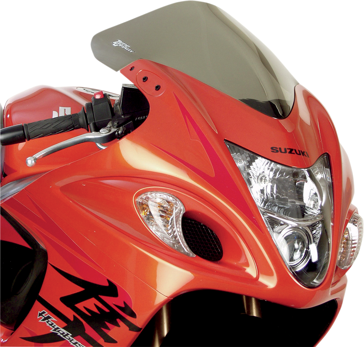 ZERO GRAVITY SR Windscreen - Light Smoke - '08-'20 GSX1300R Hayabusa 20-134-02