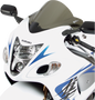 ZERO GRAVITY Double Bubble Windscreen - Light Smoke - Hayabusa 16-134-02