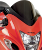 ZERO GRAVITY Double Bubble Windscreen - Dark Smoke - Hayabusa 16-134-19