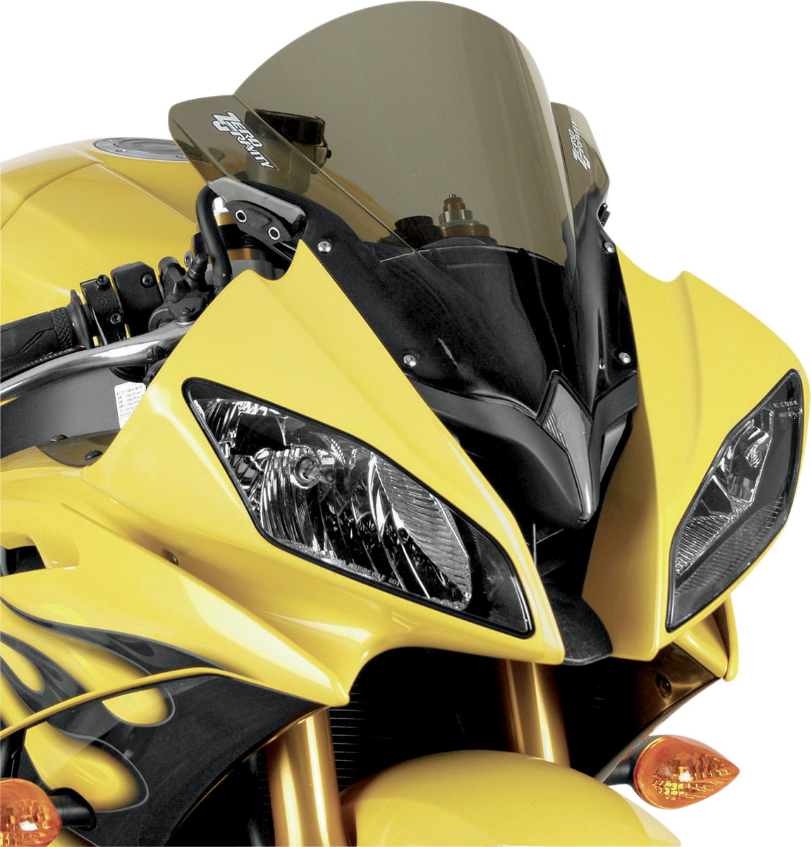 ZERO GRAVITY Double Bubble Windscreen - Light Smoke - YZF-R6 16-580-02