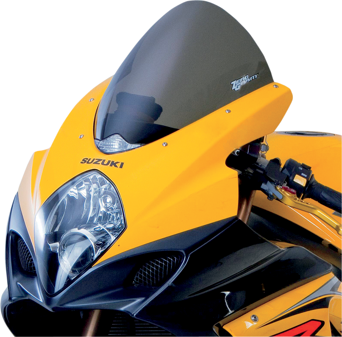 ZERO GRAVITY Corsa Windscreen - Smoke - '07-'08 GSX-R1000 24-111-02