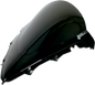 ZERO GRAVITY Double Bubble Windscreen - Smoke - GSXR1 16-541-19
