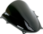 ZERO GRAVITY Double Bubble Windscreen - Dark Smoke - GSXR1 16-113-19