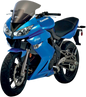 ZERO GRAVITY SR Windscreen - Smoke - '09-'11 Ninja 650R 20-204-02