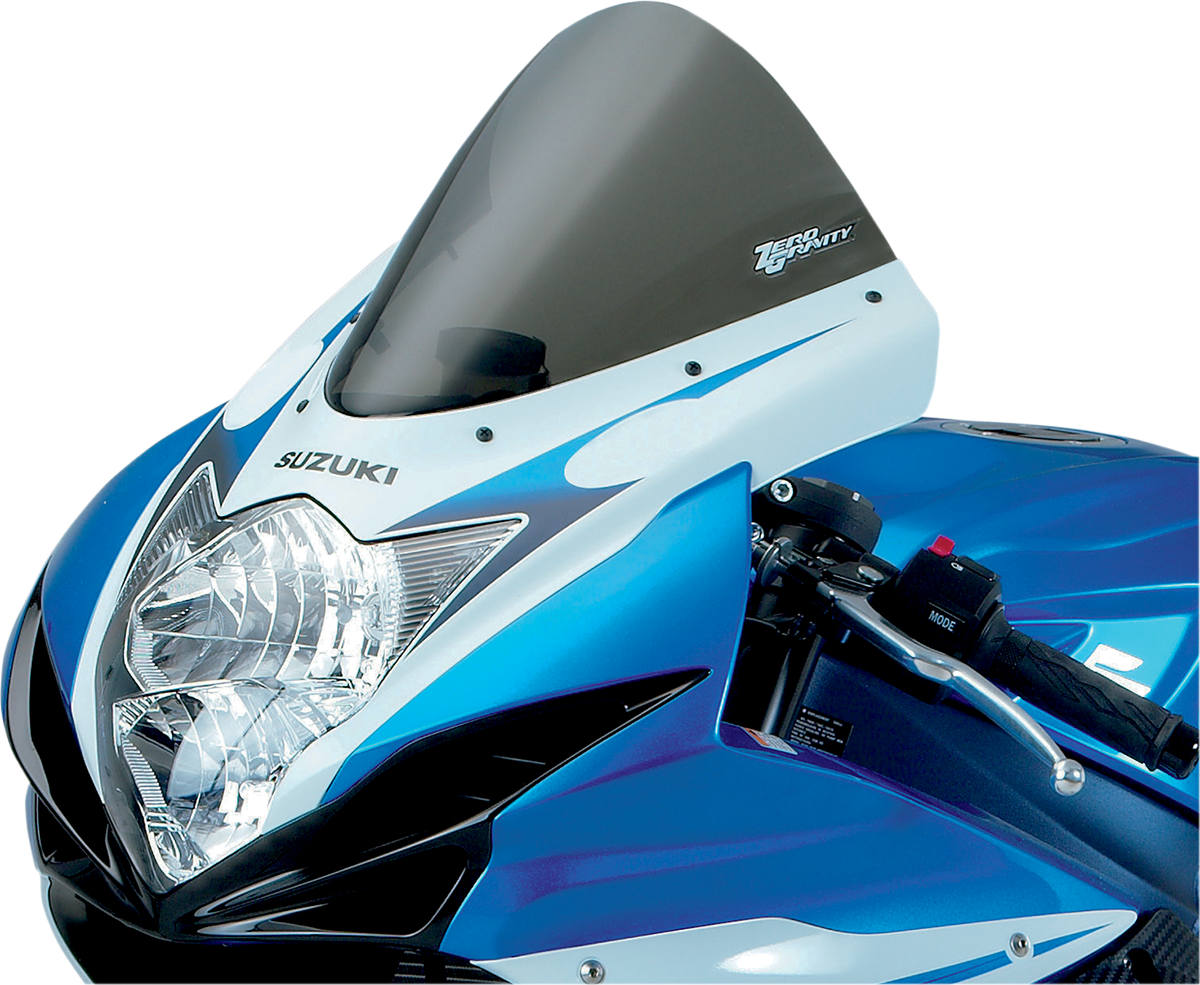 ZERO GRAVITY Corsa Windscreen - Smoke - '11-'25 GSX-R600/GSX-R750 24-114M-02