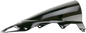 ZERO GRAVITY Double Bubble Windscreen - Dark Smoke - S1000RR 16-810-19