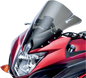 ZERO GRAVITY Double Bubble Windscreen - Smoke - FZ6R 16-523-02