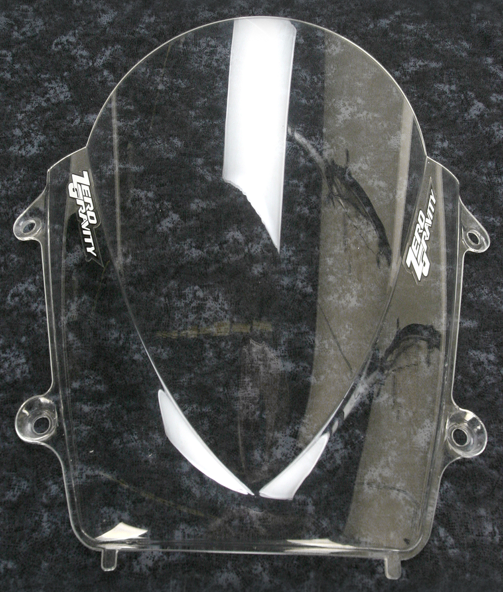 ZERO GRAVITY Double Bubble Windscreen - Clear - CBR600RR 16-408-01