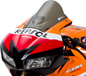 ZERO GRAVITY Double Bubble Windscreen - Smoke - CBR600RR 16-408-02