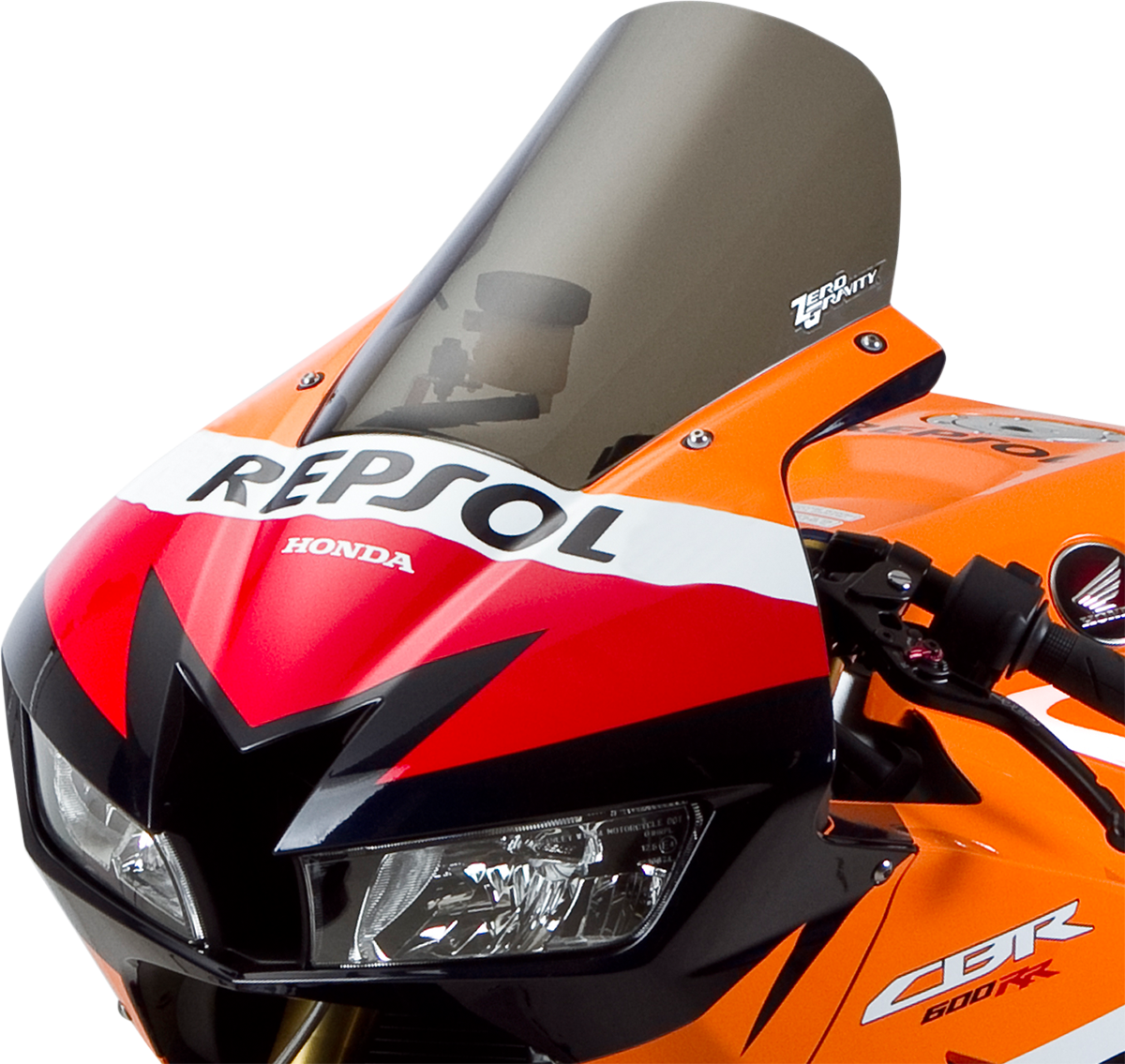 ZERO GRAVITY Sport Windscreen - Smoke - CBR600RR 23-408-02