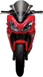 ZERO GRAVITY Double Bubble Windscreen - Light Smoke - Ninja 650 16-207-02