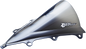 ZERO GRAVITY Double Bubble Windscreen - Smoke - CBR300R 16-444-02